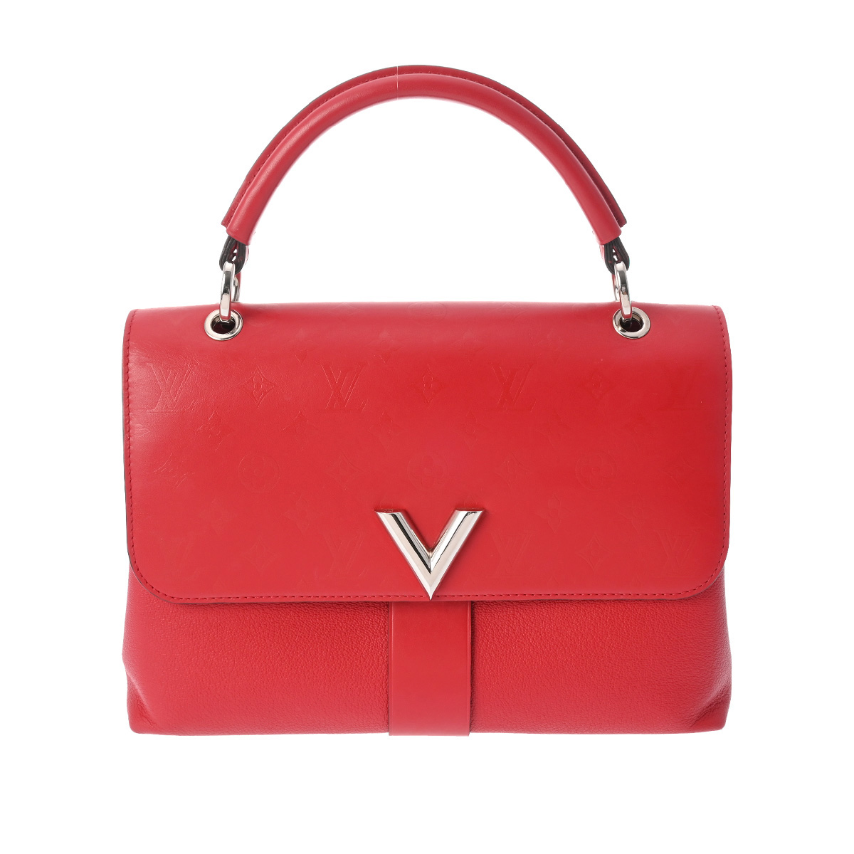 ルイヴィトン モノグラム ヴェリー ワンハンドバッグ 2WAY 赤 M42905 レザー レディース バッグ 【bag】