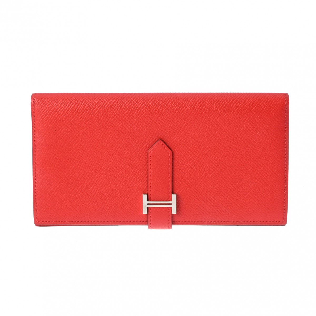 エルメス ベアン スフレ ルージュトマト ヴォーエプソン レディース 財布 【purse】