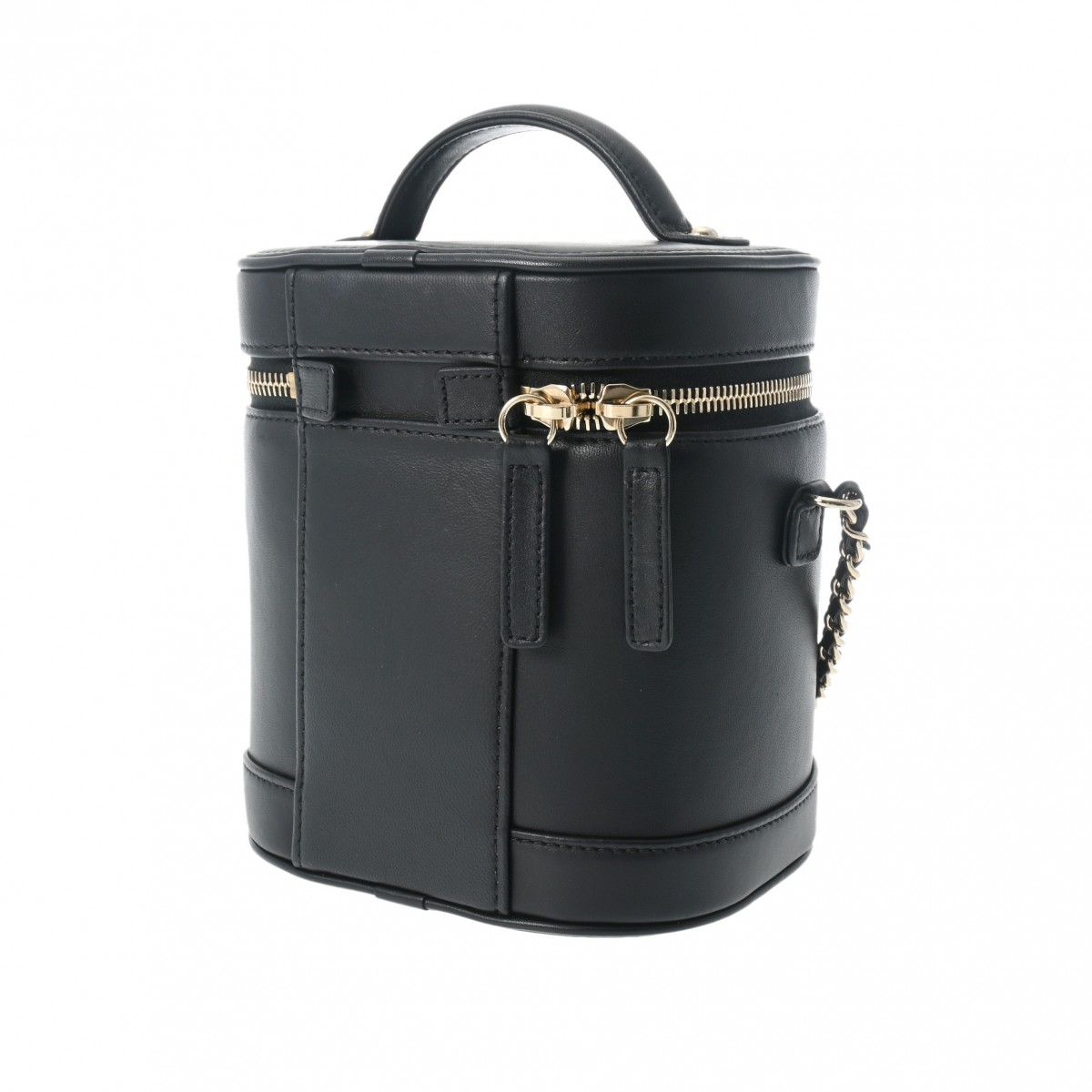 シャネル バニティ 2WAYチェーンショルダー ブラック AS0323 ラムスキン レディース バッグ 【bag】
