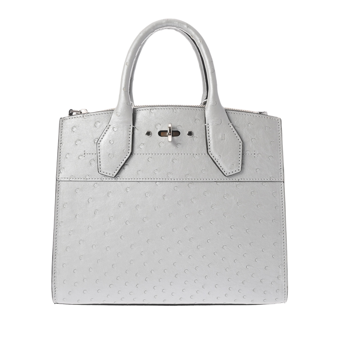 ルイヴィトン シティスティーマー PM 2WAY シルバー - オーストリッチ レディース バッグ 【bag】