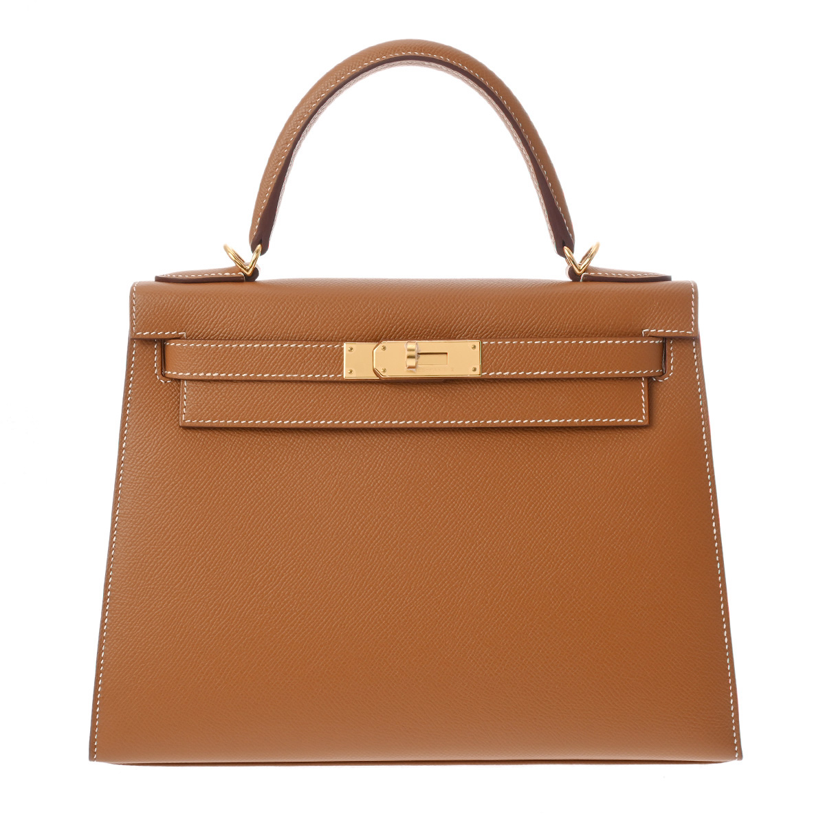 エルメス 28 外縫い 2WAY ゴールド ヴォーエプソン レディース バッグ 【bag】