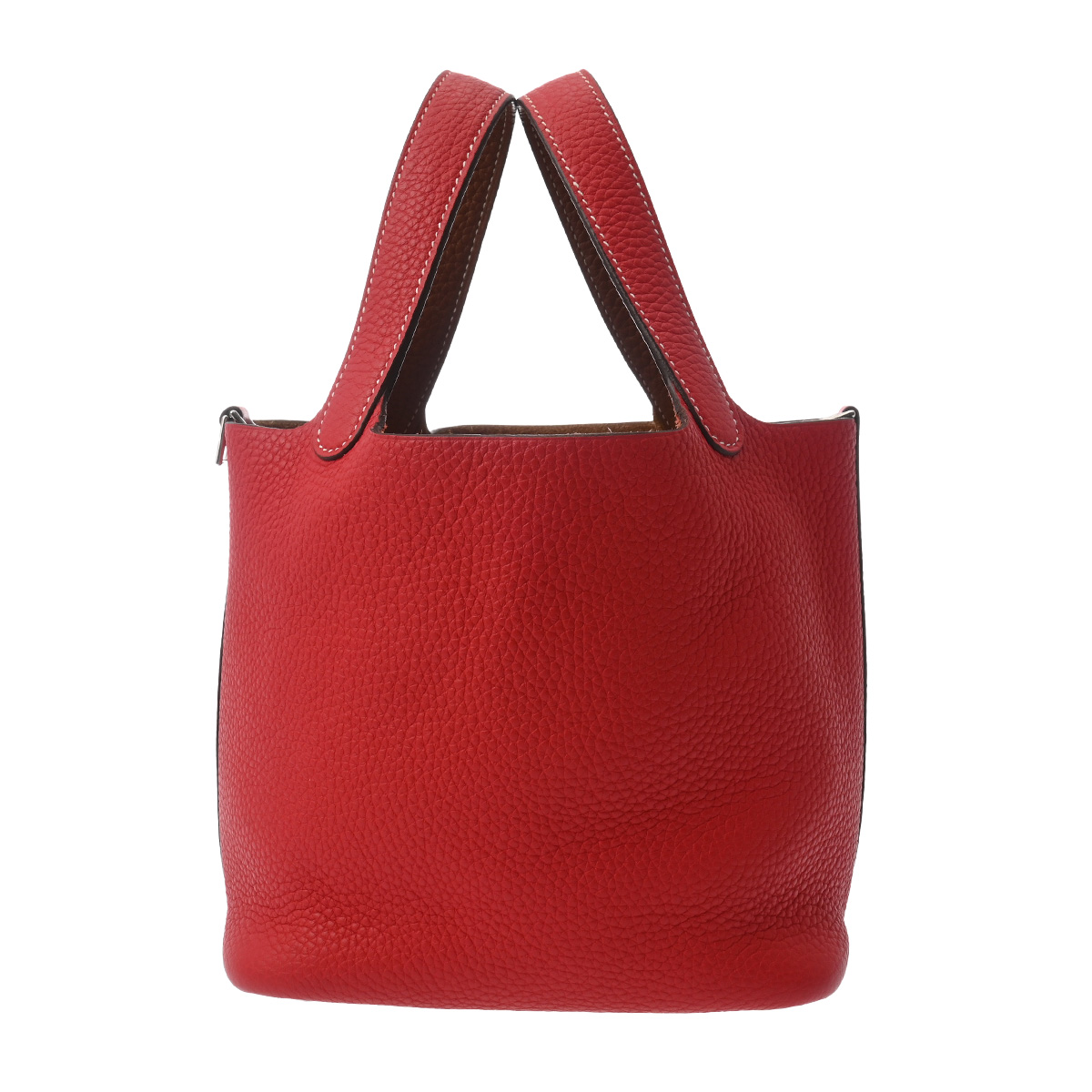 エルメス ピコタン ロック PM ルージュクー/ゴールド トリヨンクレマンス レディース バッグ 【bag】