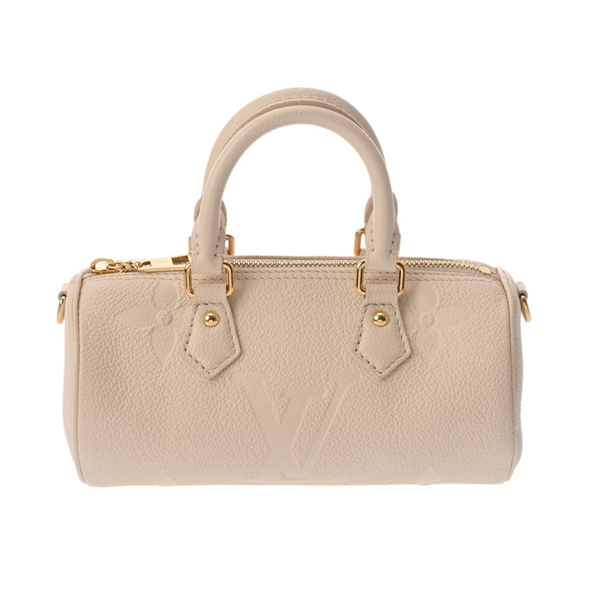 ルイヴィトン モノグラムアンプラント パピヨン BB 2WAY アイボリー M45994 レザー レディース バッグ 【bag】