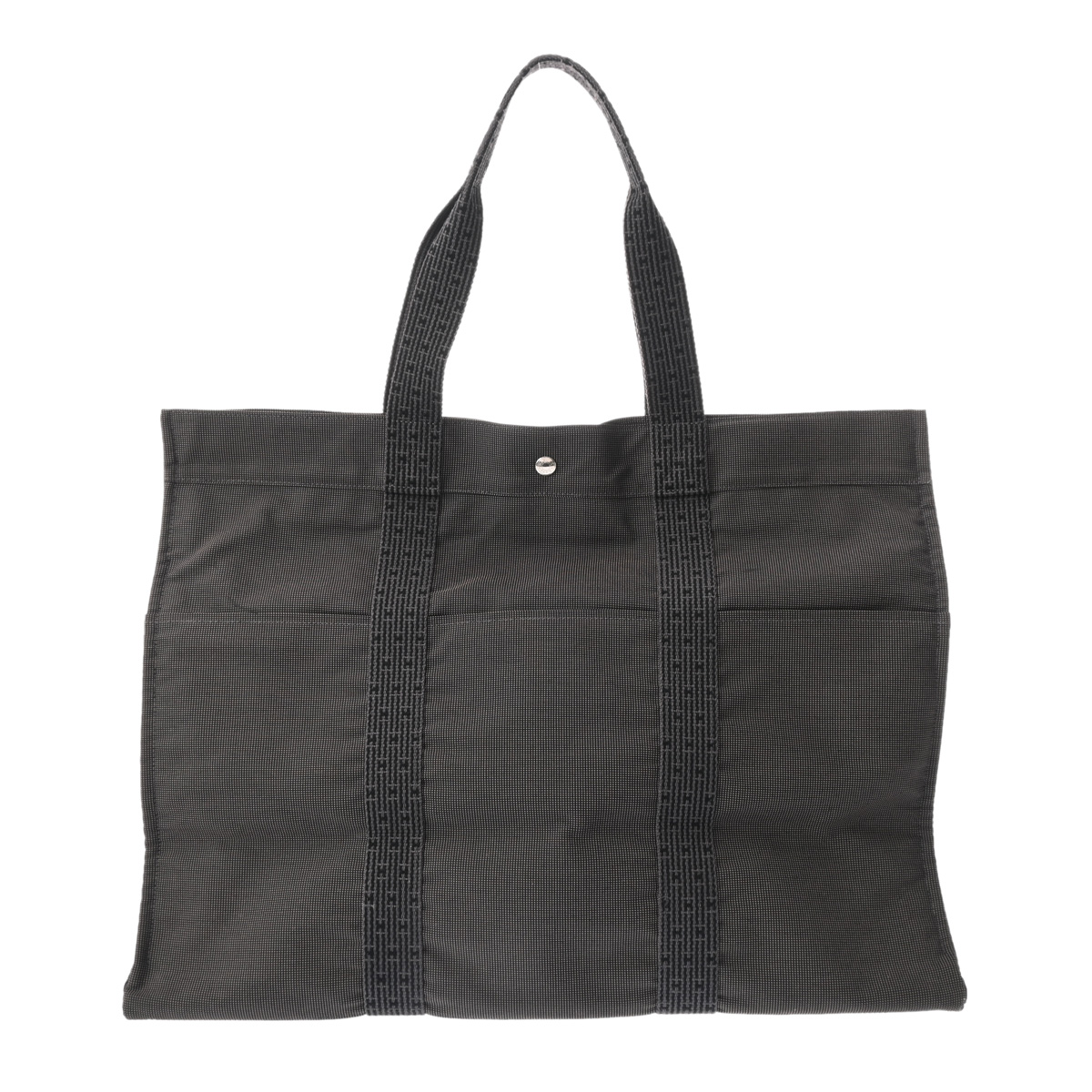 エルメス エールライン TGM 旧型 グレー キャンバス レディース バッグ 【bag】
