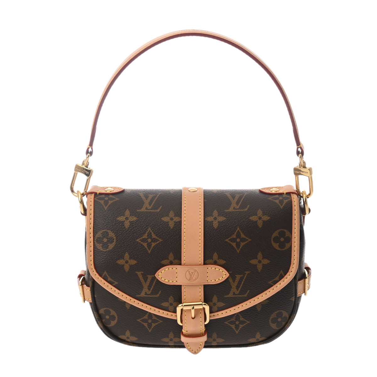 ルイヴィトン モノグラム ソミュール BB ブラウン M46740 モノグラムキャンバス レディース バッグ 【bag】