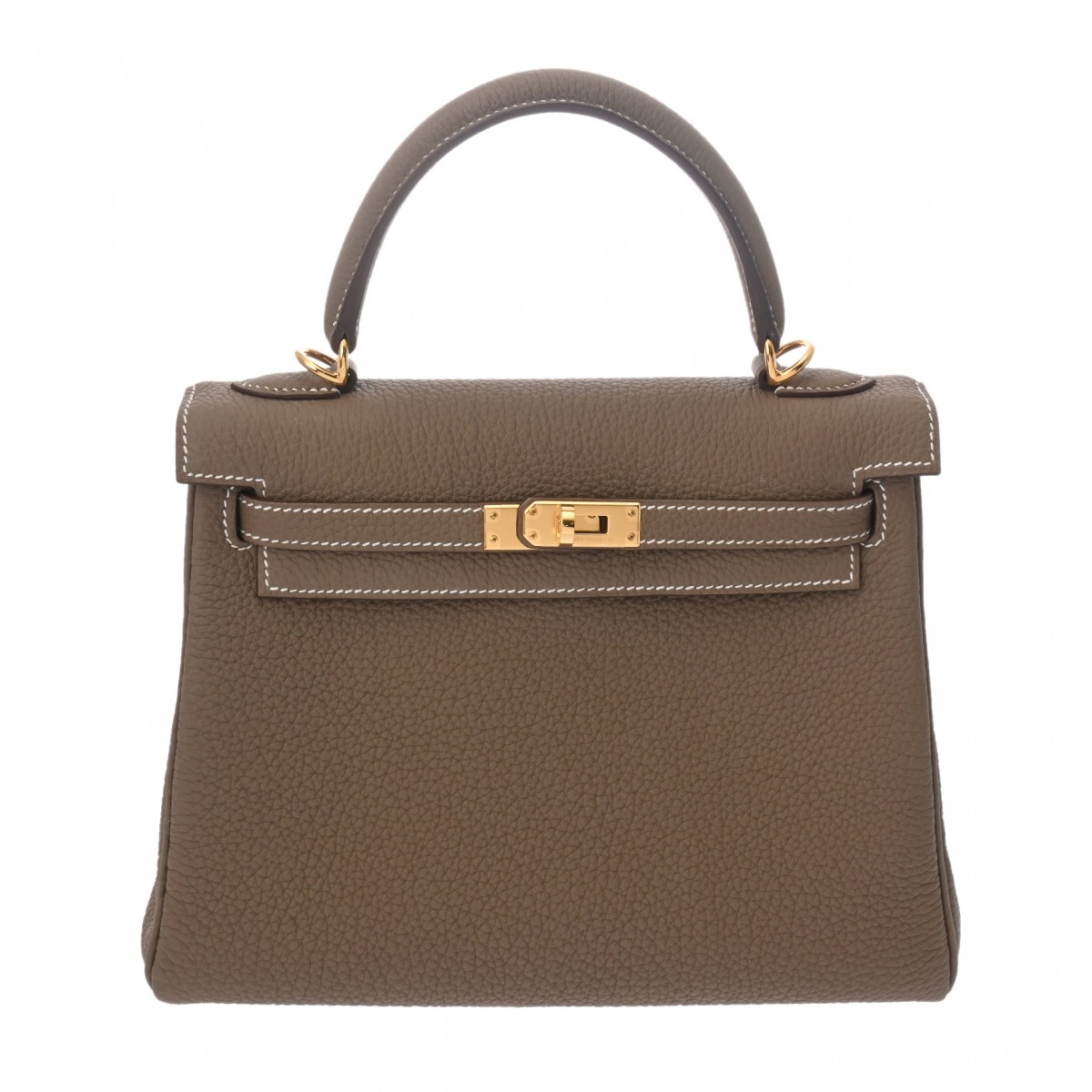 エルメス 25 内縫い エトゥープ トゴ レディース バッグ 【bag】