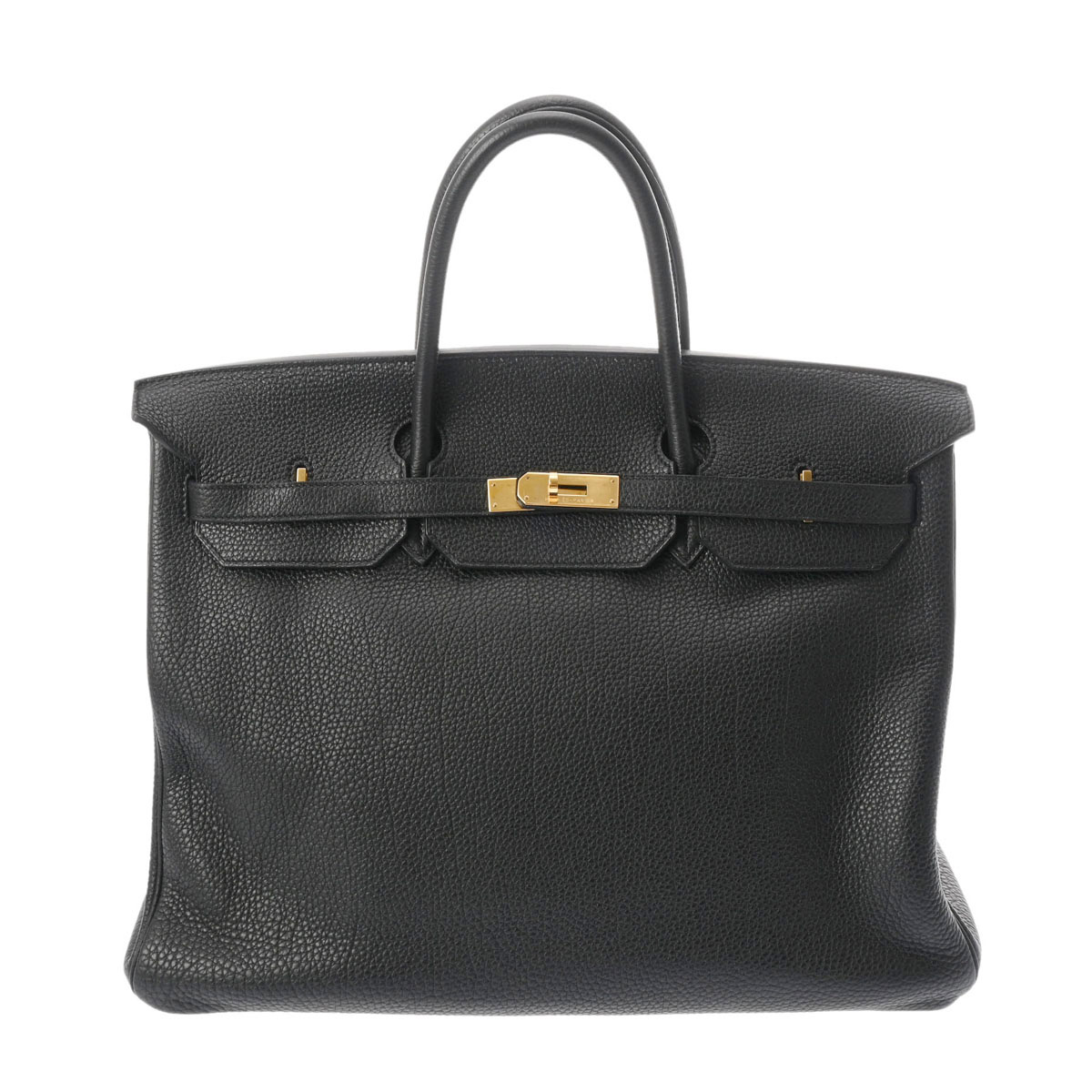 エルメス バーキン 40 ブラック トゴ ユニセックス バッグ 【bag】