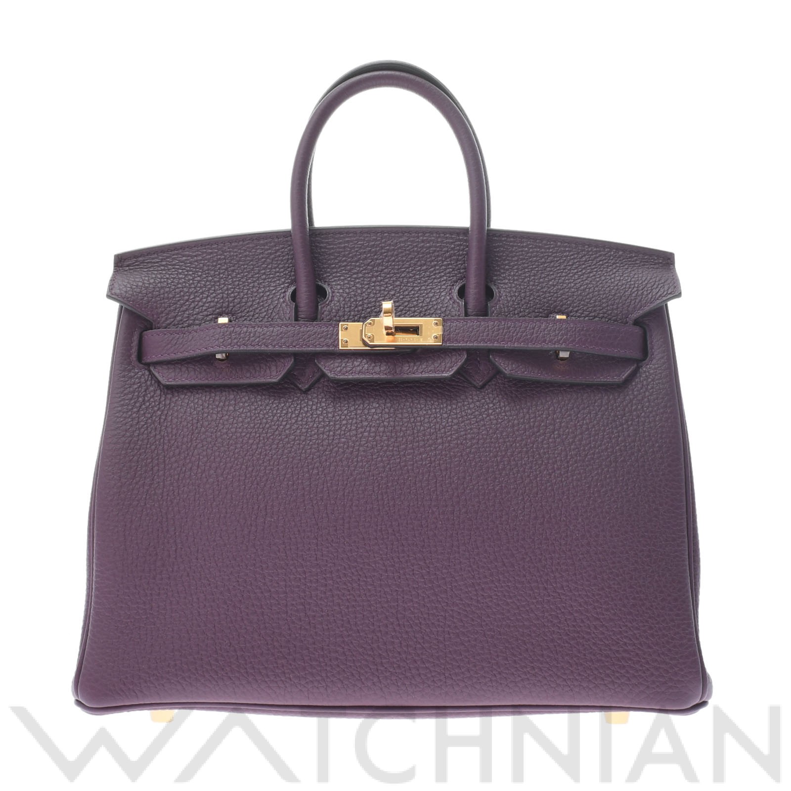 エルメス バーキン 25 カシス/ゴールド金具 トゴ レディース バッグ 【未使用】【bag】