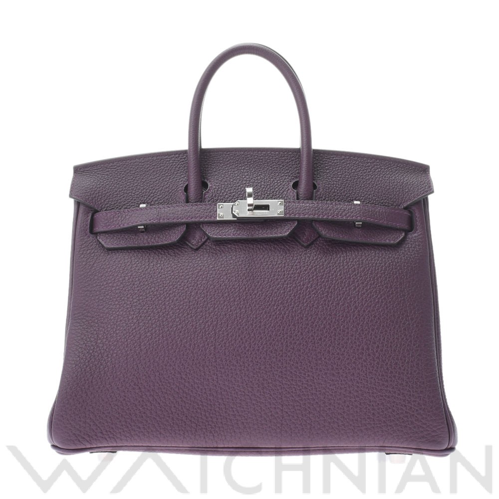 エルメス バーキン 25 カシス/パラジウム金具 トゴ レディース バッグ 【未使用】【bag】