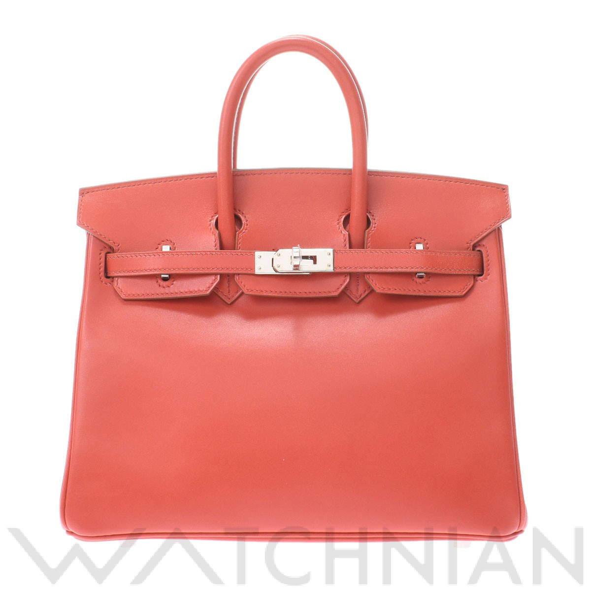 エルメス バーキン 25 サンギーヌ タデラクト レディース バッグ 【中古】【bag】