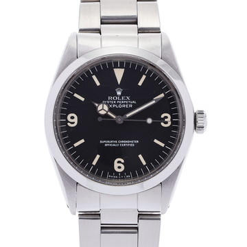 ロレックス エクスプローラー1 1016 ブラック メンズ 時計 【wristwatch】