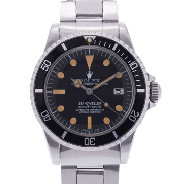 ロレックス シードゥエラー センタースプリット2型ダイヤル アンティーク 1665 ブラック メンズ 時計 【wristwatch】