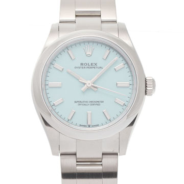 ロレックス オイスターパーペチュアル 31 277200 ターコイズブルー ボーイズ 時計 【wristwatch】