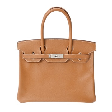 エルメス 30 ゴールド ヴォーエプソン レディース バッグ 【bag】