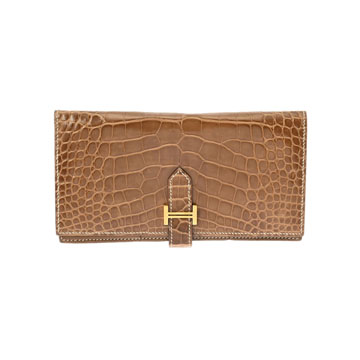 エルメス ベアン スフレ フィセル アリゲーター ユニセックス 財布 【purse】