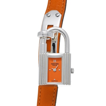 エルメス ウォッチ オレンジ レディース 時計 【wristwatch】
