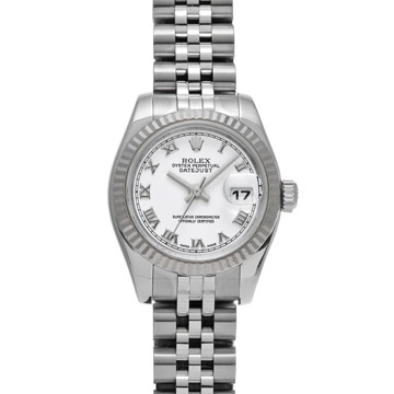ロレックス デイトジャスト 179174 ホワイト レディース 時計 【wristwatch】