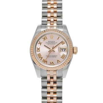 ロレックス デイトジャスト 179171 ピンク レディース 時計 【wristwatch】