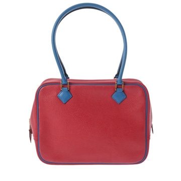 エルメス ミニ プリュム ルージュビフ/ブルーフランス クシュベル レディース バッグ 【bag】
