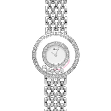 ショパール ハッピーダイヤモンド Jan-19 ホワイト/ダイヤモンド レディース 時計 【wristwatch】