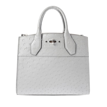 ルイヴィトン シティスティーマー PM 2WAY シルバー - オーストリッチ レディース バッグ 【bag】