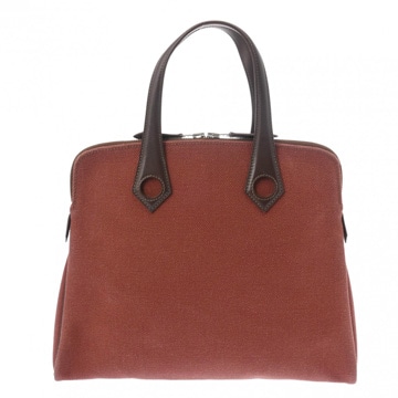 エルメス サックイブー PM ボルドー トワルアッシュ/ヴォースイフト レディース バッグ 【bag】