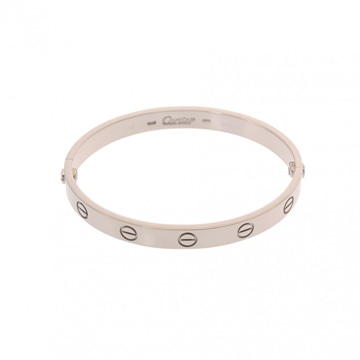 カルティエ ラブ ブレスレット ホワイトゴールド レディース ジュエリー 【jewelry】