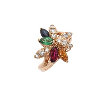オスカーハイマン 色石 18K レディース ジュエリー 【jewelry】