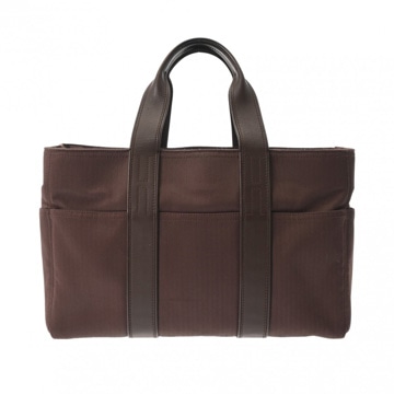 エルメス アカプルコ MM ブラウン トワルシェブロン レディース バッグ 【bag】