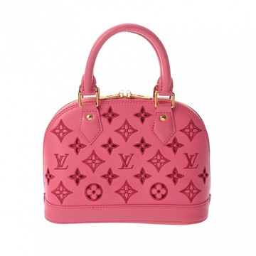 ルイヴィトン アルマ BB ブロデリーアングレース 2WAY ローズ M22878 レザー レディース バッグ 【bag】