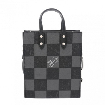 ルイヴィトン ダミエ チェッカーボード サックプラ XS ブラック/グレー N60479 レザー メンズ バッグ 【bag】