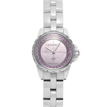 シャネル J12 XS 19mm コレクター1200本限定 H5512 ピンクシェル/ピンクサファイア レディース 時計 【wristwatch】