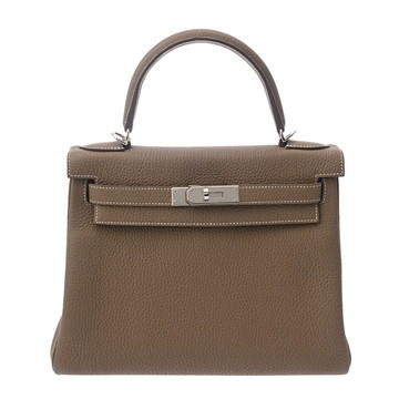 エルメス 28 内縫い 2WAY エトゥープ トリヨンクレマンス レディース バッグ 【bag】