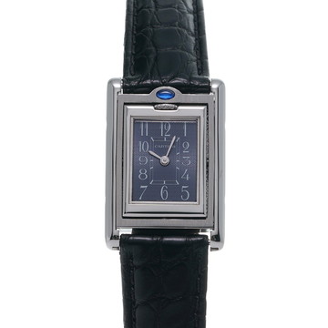 カルティエ タンク バスキュラント W1016830 ブラック レディース 時計 【wristwatch】
