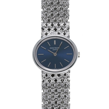 パテックフィリップ 4176/1 ブルー レディース 時計 【wristwatch】