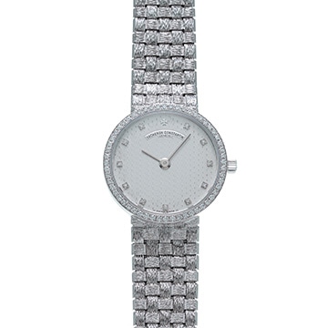 ヴァシュロンコンスタンタン メッシュドール  ベゼルダイヤ 11Pダイヤ 27593/206G シルバー レディース 時計 【wristwatch】