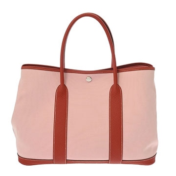 エルメス PM トート ローズサクラ トワルオフィシエ/ネゴンダ レディース バッグ 【bag】