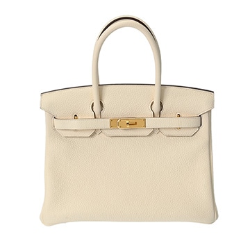 エルメス バーキン 30 ナタ トリヨンクレマンス レディース バッグ 【bag】