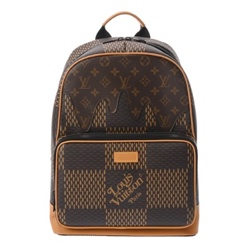 ルイヴィトン ダミエ ジャイアント バックパック NIGOコラボ ブラウン N40380 ダミエキャンバス メンズ バッグ 【bag】