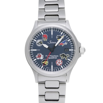 ジン パイロットウォッチ ファントム 日本限定200本 556.F-4II ネイビー メンズ 時計 【wristwatch】