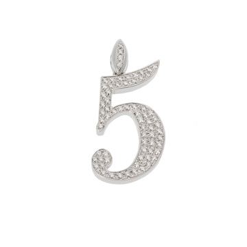 ノーブランド No.5 ダイヤ1.20ct - K18ホワイトゴールド WG ユニセックス ジュエリー 【jewelry】