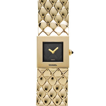 シャネル マトラッセ 95.0g H0008 ブラック レディース 時計 【wristwatch】