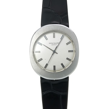 パテックフィリップ オートマティック アンティーク 3580A シルバー メンズ 時計 【wristwatch】