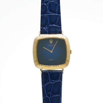 ロレックス チェリーニ 4084 ブルー メンズ 時計 【wristwatch】