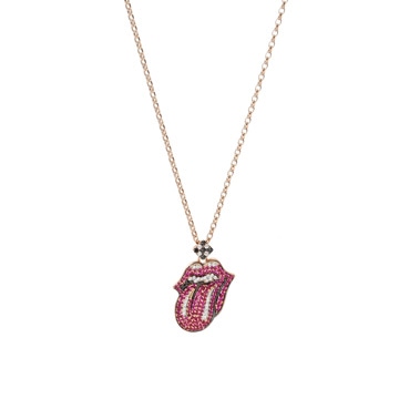 イノーヴェ ザ ローリング ストーンズ 舌と唇モチーフ K18ピンクゴールド PG レディース ジュエリー 【jewelry】