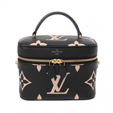 ルイヴィトン モノグラムアンプラント ヴァニティ PM 2WAY ブラック/ベージュ M45780 レザー レディース バッグ 【bag】
