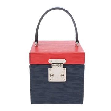 ルイヴィトン エピ ブリーカーボックス レッド/ブルー/ネイビー M52466 エピレザー レディース バッグ 【bag】