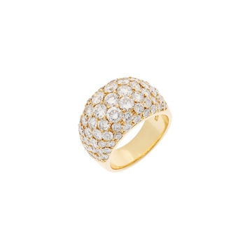 ノーブランド ダイヤ4.25ct 7連デザイン #12 K18イエローゴールド YG レディース ジュエリー 【jewelry】