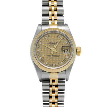 ロレックス デイトジャスト 10Pダイヤ 69173G ハンドトゥース/ダイヤモンド レディース 時計 【wristwatch】