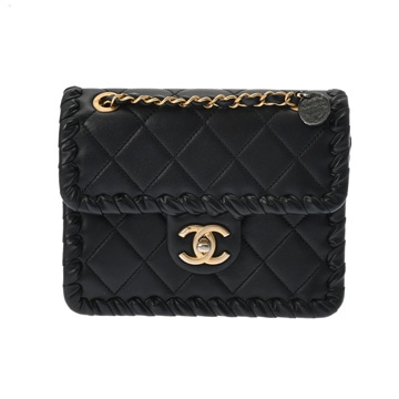 シャネル マトラッセ チェーンショルダー ブラック AS2496 ラムスキン レディース バッグ 【bag】